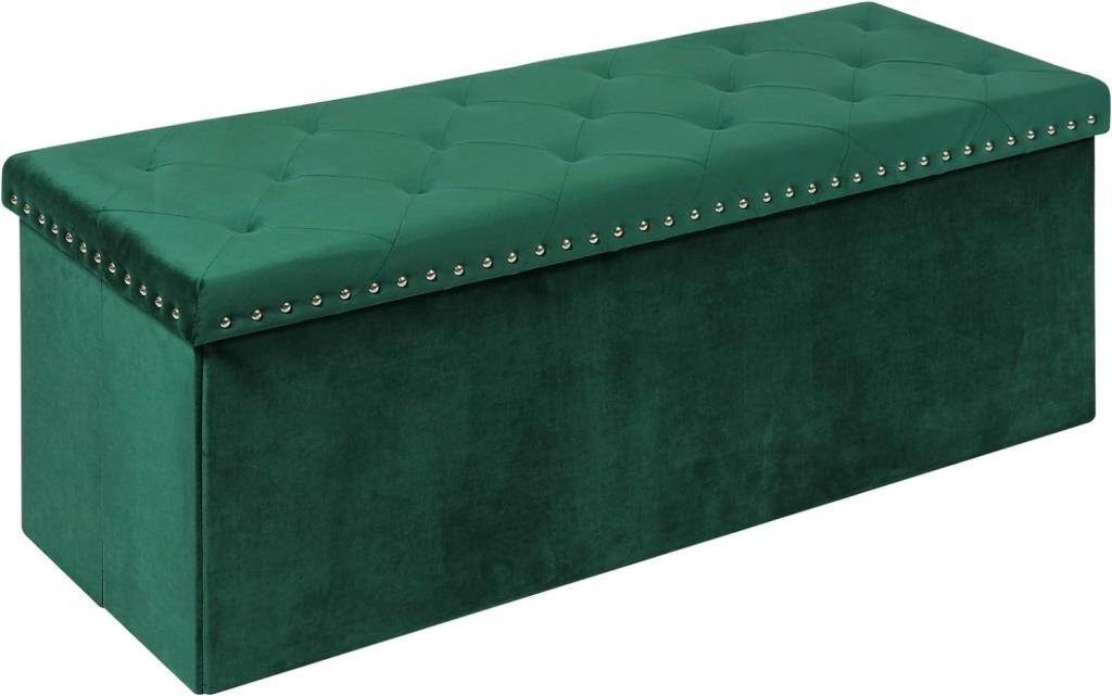 PINPLUS Storage Ottoman Bench for Bedroom