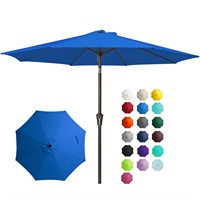 JEAREY 9FT Outdoor Patio Umbrella Outdoor Table U