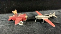 Hubley and Mickey Mouse Toy Planes