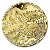 2023 1/4 Oz Pf Gold €50 Du Mans Race 100th Anniv.
