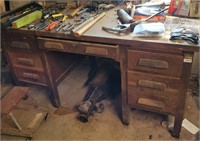 Old School ARMY Desk Wood Made to Last