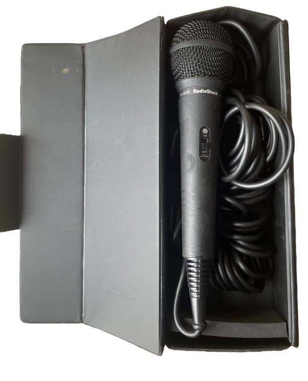 Radioshack Microphone & Case