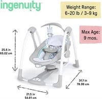 ngenuity ConvertMe Swing-2-Seat - Raylan -