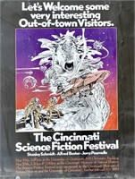 vintage Cincinnati Science Fiction Festival Poster