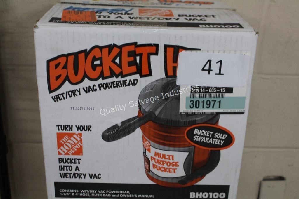 bucket head vac