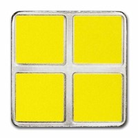 2023 Tetris Niue 1 Oz Silver $2 O-tetrimino Yellow