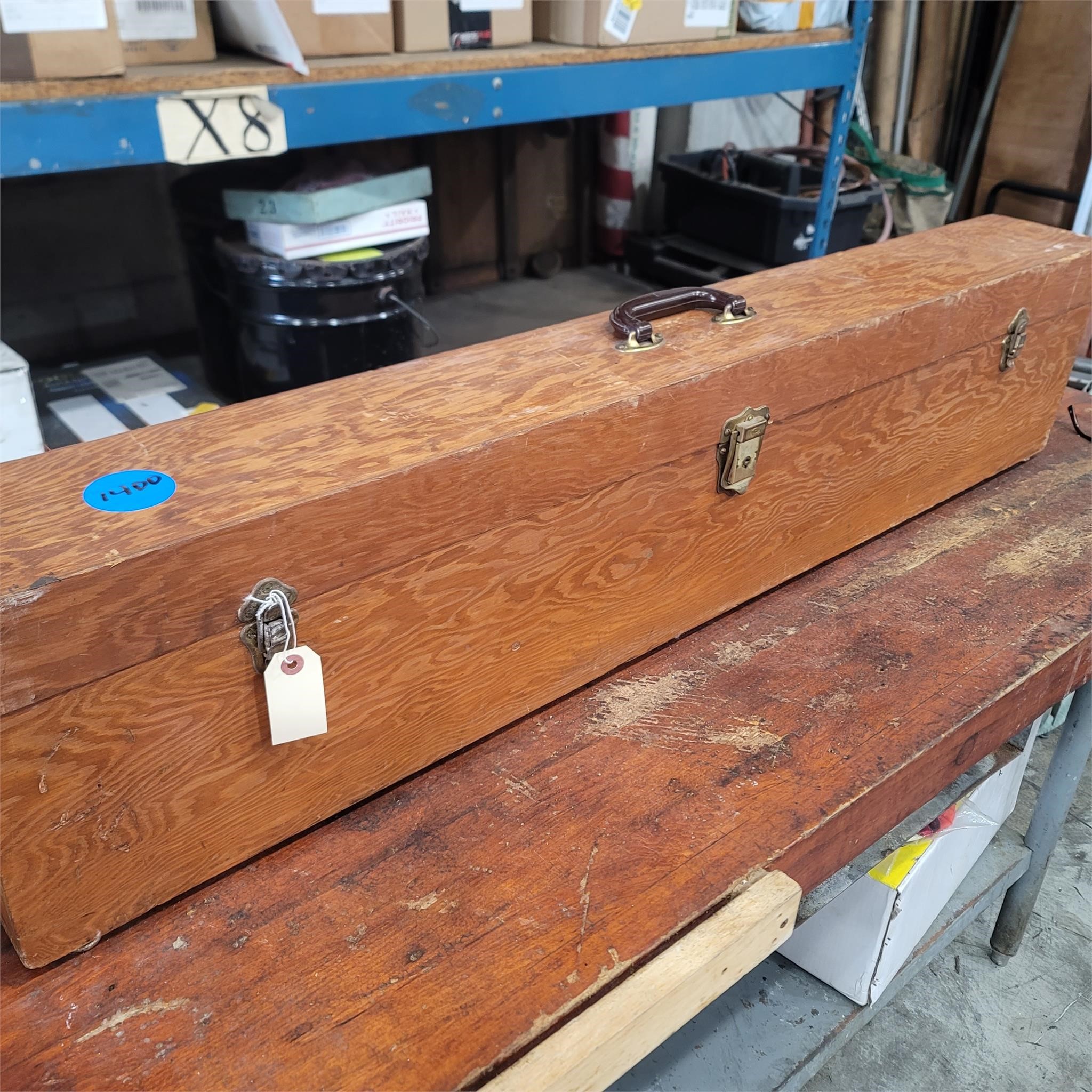 Wooden Carrying Case For Rifle