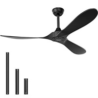 alescu Outdoor Ceiling Fan 60" with Remote Contro