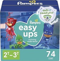Pampers Easy Ups Training Underwear - 2T-3T / 74CT