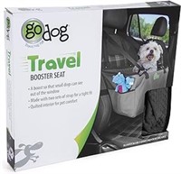 Godog Travel Raised Booster Pet Car Seat -