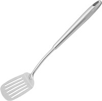 Aolzg Turner Spatula, 304 Stainless Steel Slotted