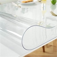 LovePads 1.5mm Thick 24 x 48 Inches Clear Table