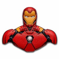 2023 Niue 1 Oz Silver $2 Marvel: Iron Man Coin