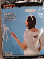 Spooktacular Creations White Angel Accessories Set