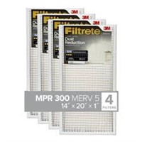 3m Filtrete 300 Dust Filter 14x20x1