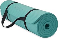 Gaiam Essentials Thick Yoga Mat Fitness & Exercise