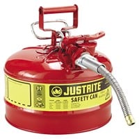Justrite AccuFlow 2.5Gal  11.75 ODx12H Safety Can