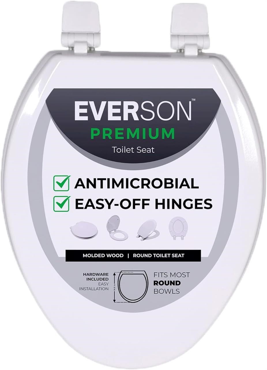 Everson 16.5  Toilet Seat - Off White