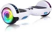 SISIGAD Hoverboard  6.5 Wheels  Kids  White