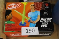 nerf fencing duel