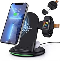 3 In 1 Wireless Charger For Fitbit Charge 6/5/