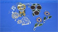 Stained Glass Window Hangings & Gold And