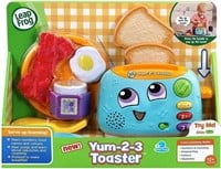 LeapFrog Yum-2-3 Toaster for Kids 1-3 Years