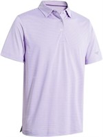 Men's Golf Polo Shirts Short Sleeve Striped