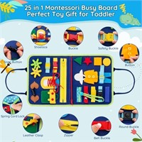 Toddler Busy Board Montessori Toys for 1-4 Year