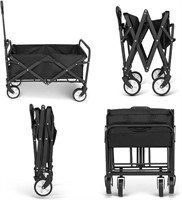 Collapsible Wagon Cart,Portable Folding Wagon,