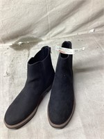 Esprit Sutton Black Faux Suede Women Boots 8.5M