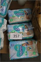 3-10ct pampers swimmers size L