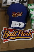 ballpark franks hat+magnet