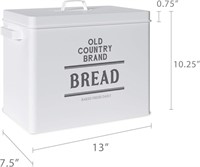 Barnyard Designs Large Bread Box Storage Container