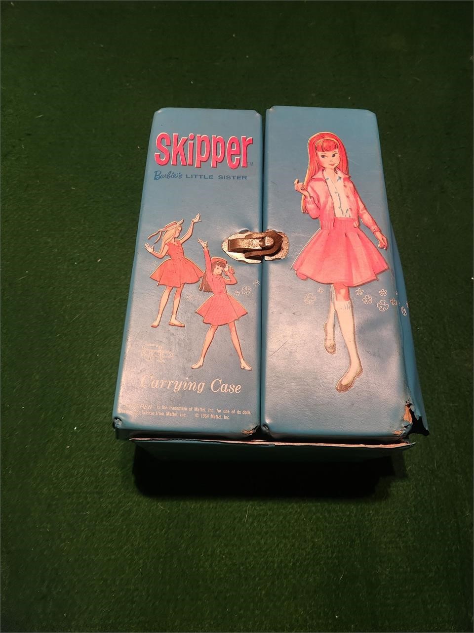 Vtg. 1964 Trifold Barbie Skipper Wardrobe Trunk