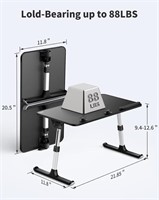 Laptop Desk for Bed, SAIJI Height & Angle