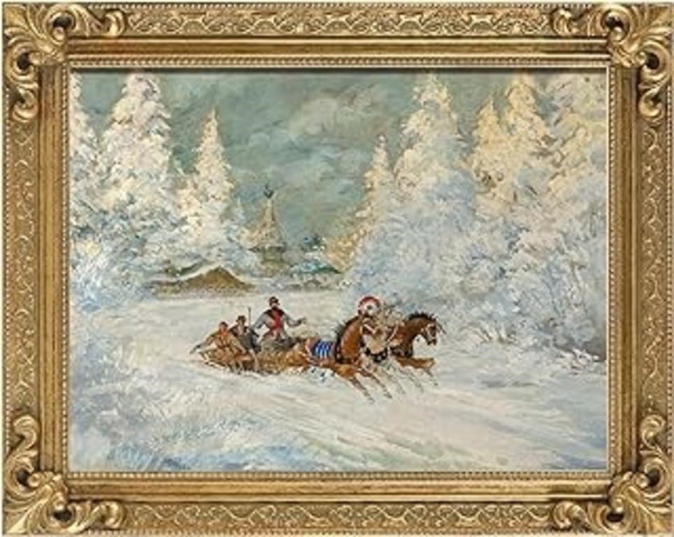 Folkor Wood Frame For 16x20 Canvas Paintings,