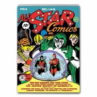 2023 1 Oz Silver Comix Dc: All Star Comics #8 Coin