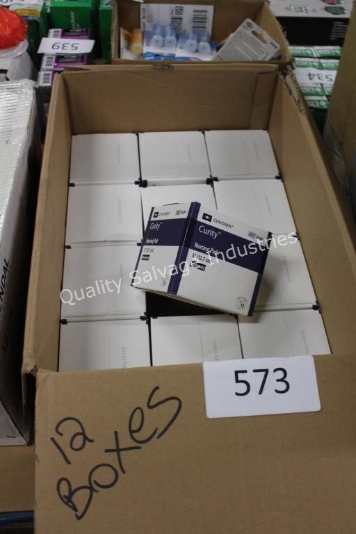 12- boxes nursing pads
