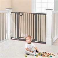 Ronbei Easy Step 29.93-51.5 Inches Baby Gate With