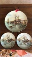 3 ROYAL DOULTON HOME WATERS DISHES