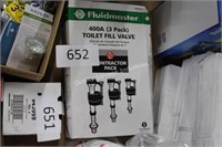 3pk toilet valve kits