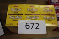 12- sulfur bar soap