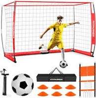12x6 Ft Soccer Goals For Backyard | Portable