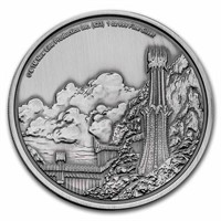 2023 1 Oz Silver Coin $2 Lord Of The Rings: Mordor