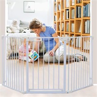 HOYOFO 35.8 to 78.74 Extra Wide Baby Gate Adjustab
