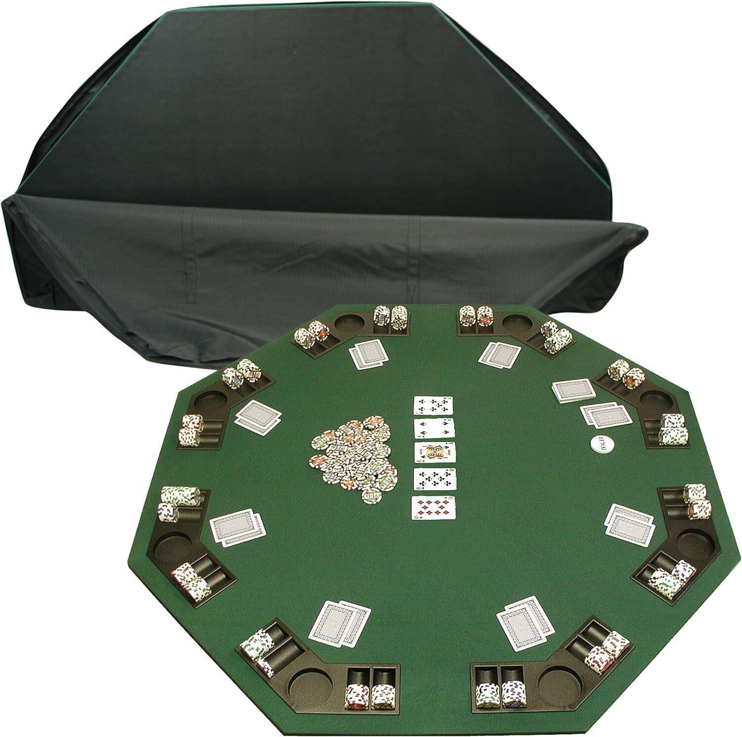 Trademark Poker Deluxe Solid Wood Poker and Blackj