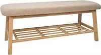 Purbambo 45 Inches Long Shoe Bench With Soft