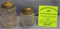 Pair of vintage salt shakers