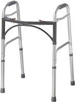 Drive Medical Deluxe 2-button Folding Walker,